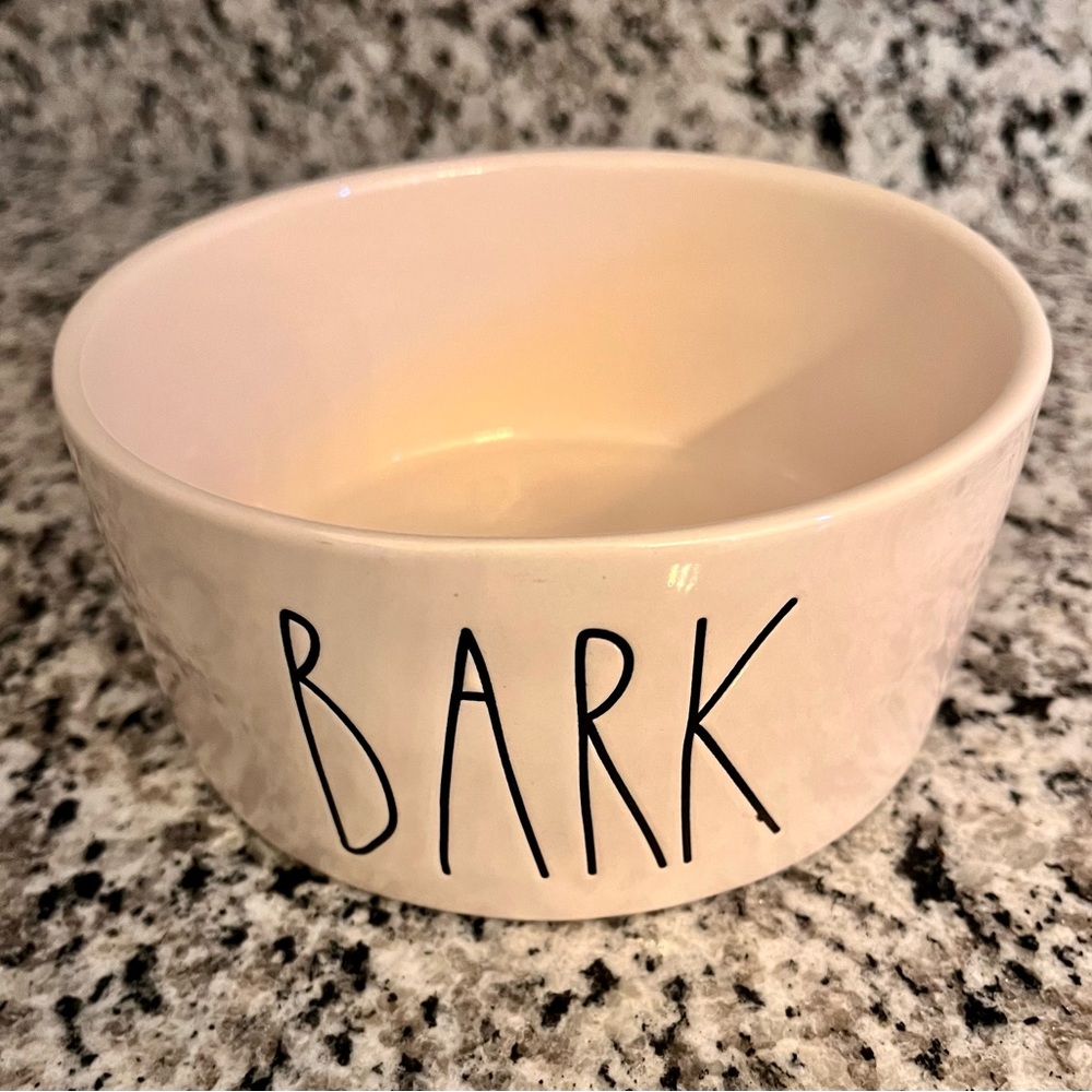 Rae Dunn BARK Pet Bowl